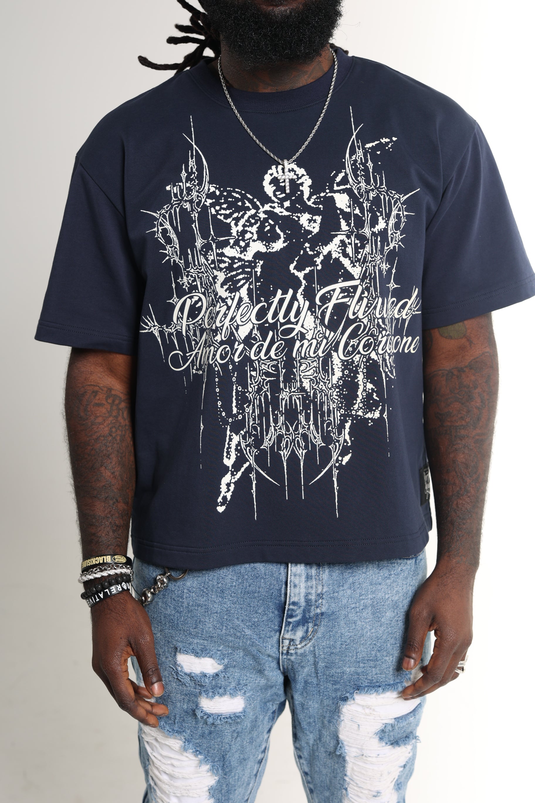 M.D.L T-shirt ( Navy)