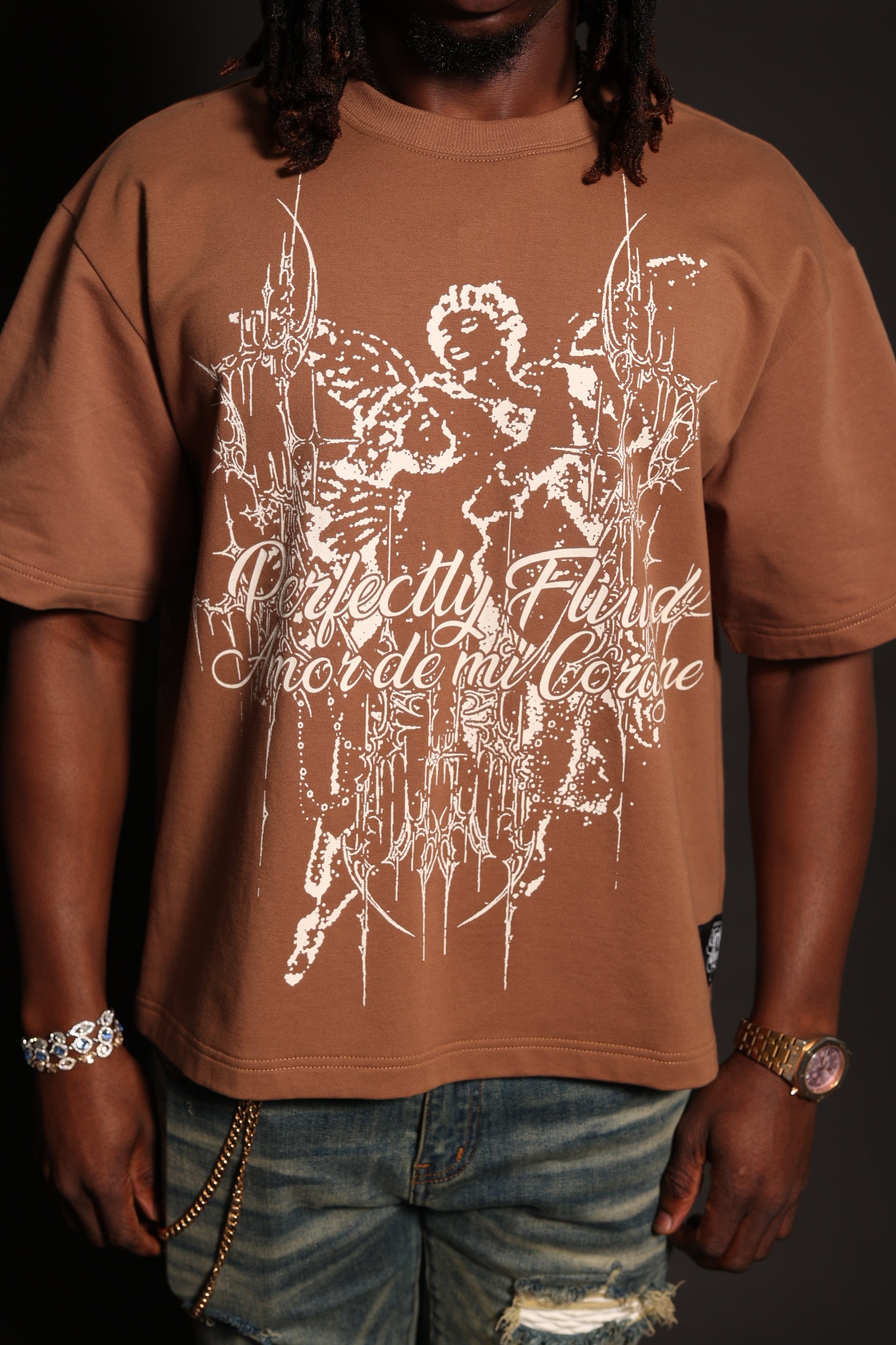 M.D.L T-Shirt (Brown)
