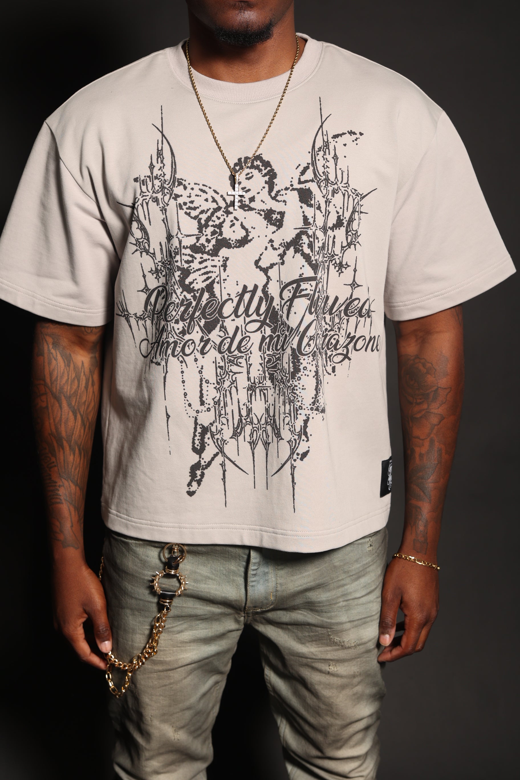 M.D.L T-Shirt ( Grey)